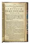 PSYCHIATRY  CRUDEN, ALEXANDER.  The London-Citizen Exceedingly Injured; or, A British Inquisition Displayd. 1739.